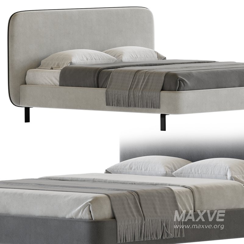 Barry bed with legs - Image 1