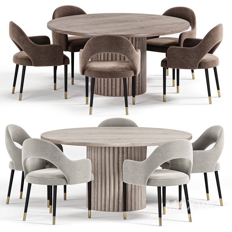 Bakergo Dining Table By Cazarina - Image 2