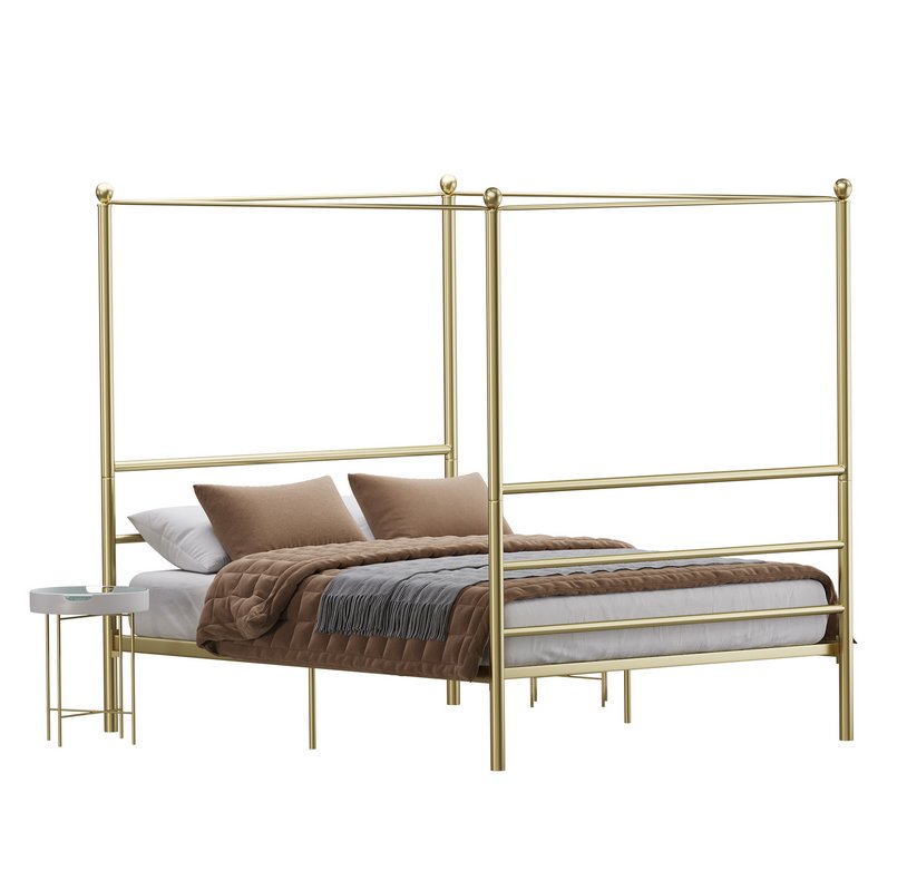 Mainstays Metal Canopy bed - Image 1