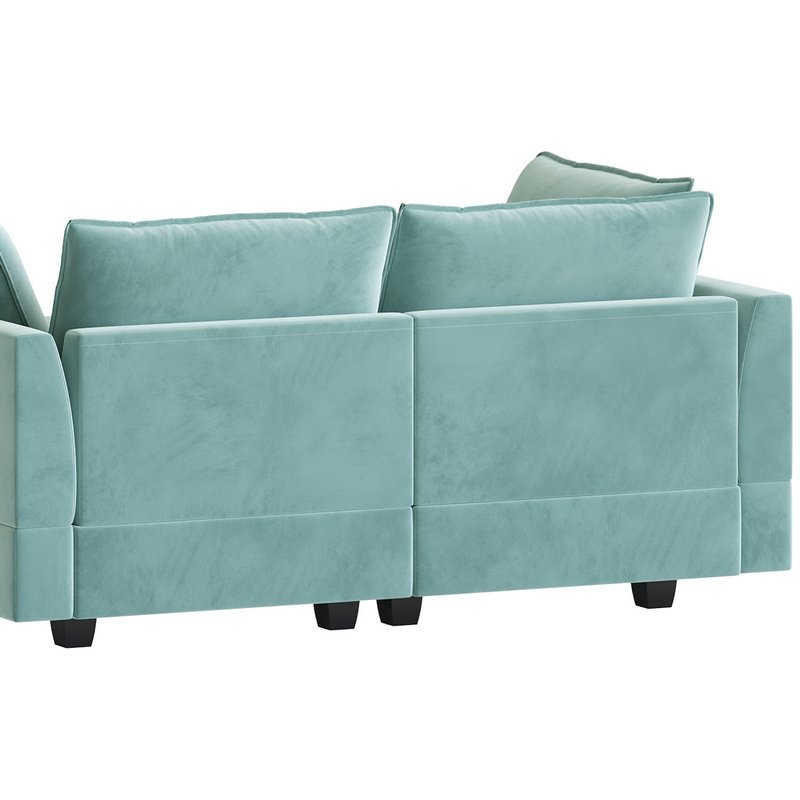 Sectional Sofa Convertible Sofa Bed 2 - Image 11