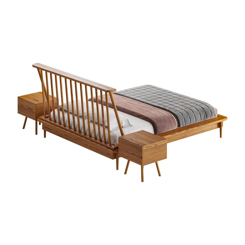 Walker Edison Modern Boho bed - Image 11