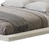 Cesar Suede Fabric Contemporary Minimalist Bed - Thumbnail 11
