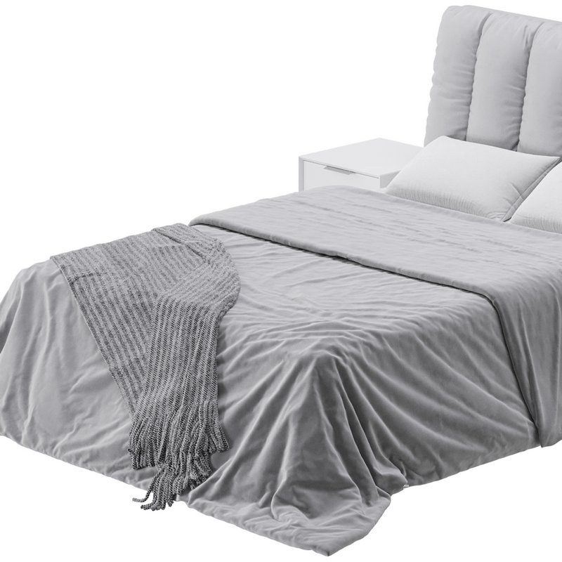White Modern Twin Bed - Image 12