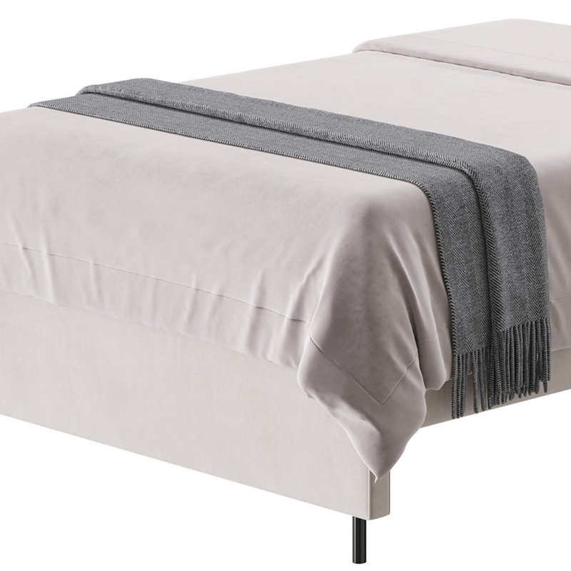 Upholstered bed frame - Image 13