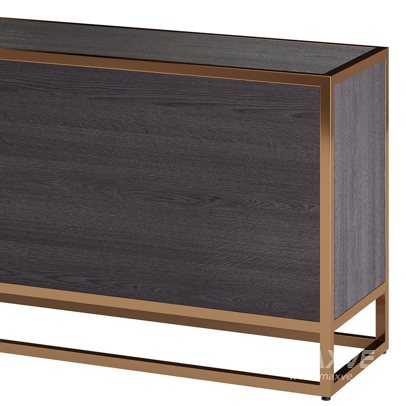 Oxford Black 6-Drawer Dresser - Image 13