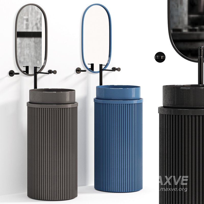 Guest bathroom with antique style elements - Image 2