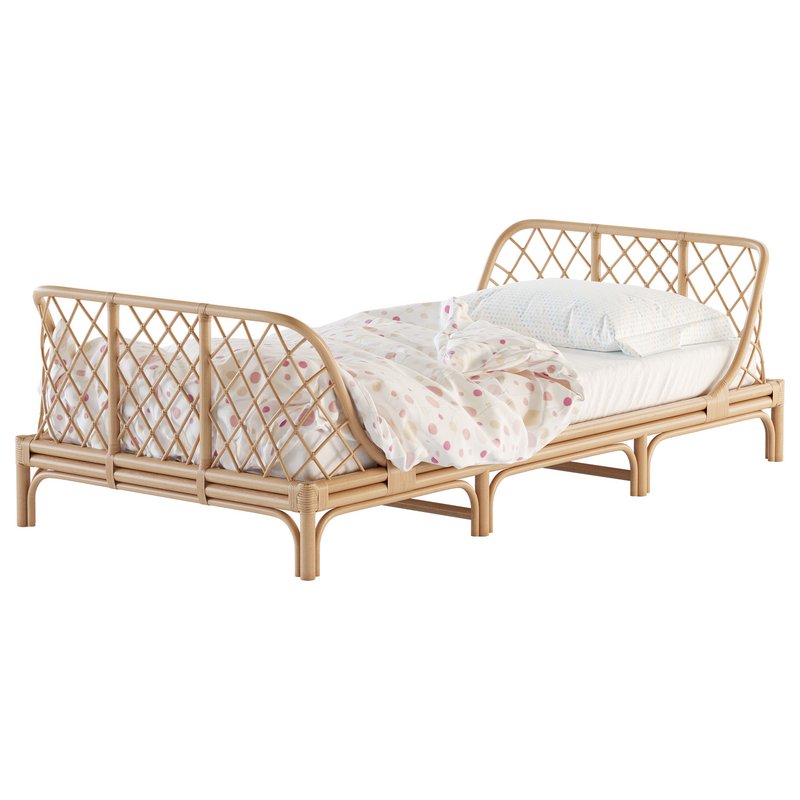 Katsuki Rattan Bed - Image 11