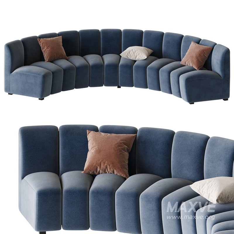 Lando modular curved seat - Image 13