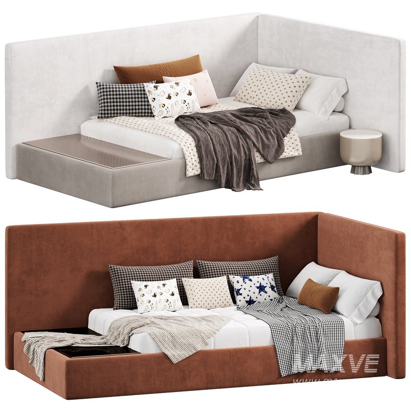 Bed Bagel 2000/1200 by koza home - Image 1