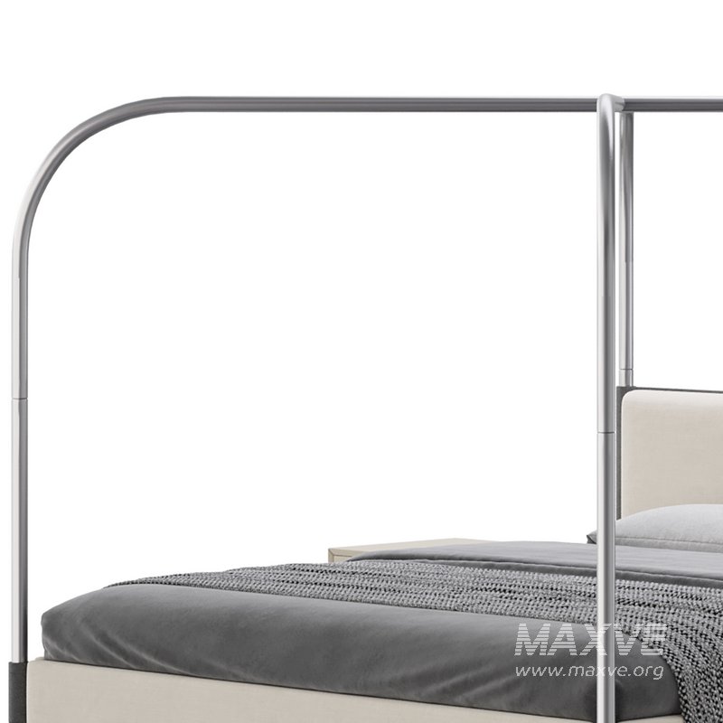 Gracia King Upholstered Canopy bed - Image 13