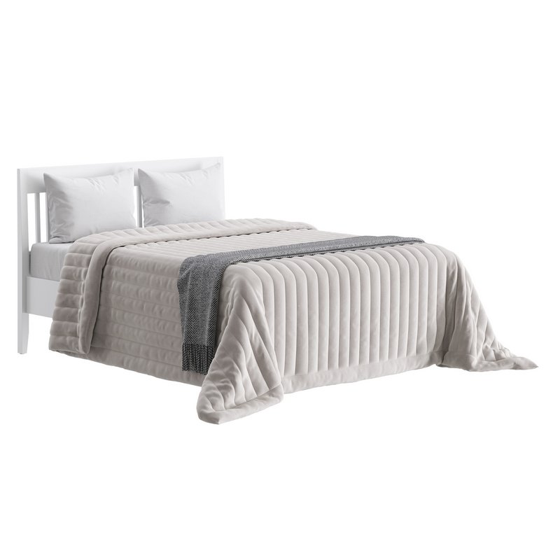 IDANAS bed frame white quenn - Image 1