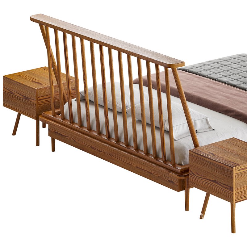Walker Edison Modern Boho bed - Image 12