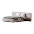 American Queen Size Bed Offered in Velvet with Floating Nightstands - Thumbnail 12