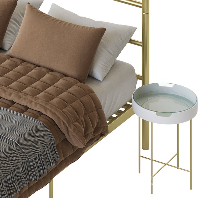 Mainstays Metal Canopy bed - Image 13