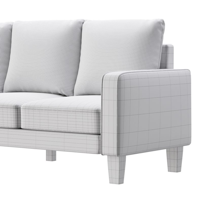 3-Seats Upholstered sofa - Image 13