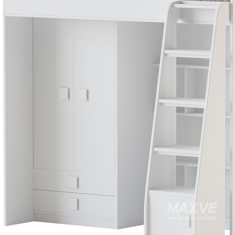 Loft bed Legend A603 1 - Image 14
