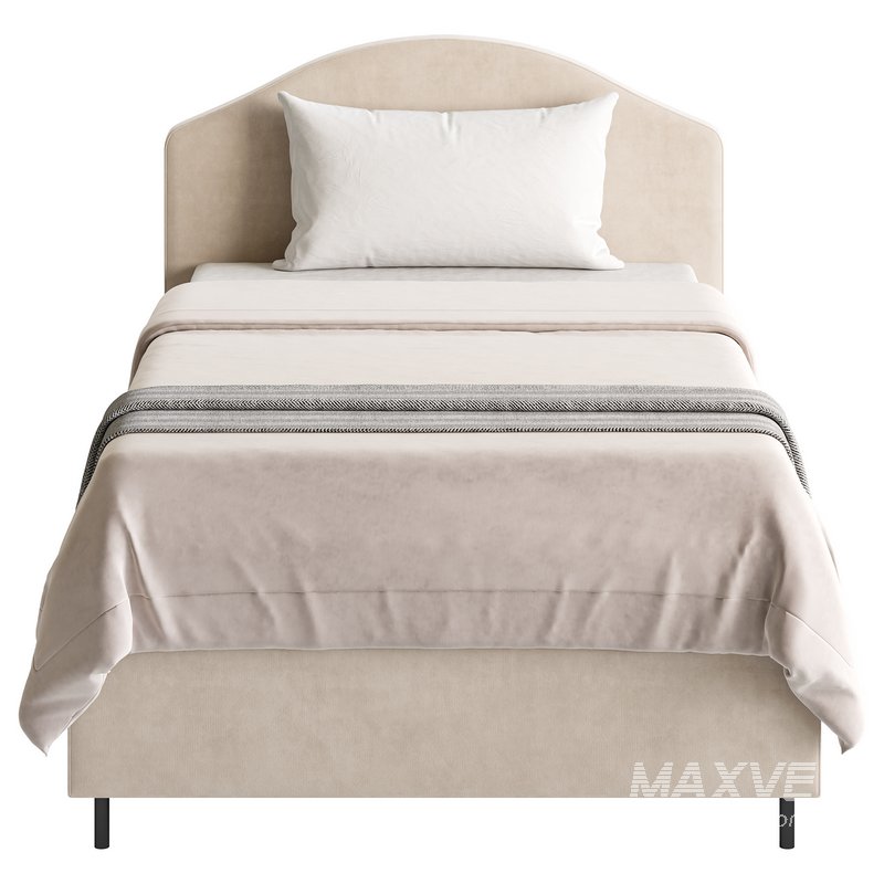 Upholstered bed frame - Image 14