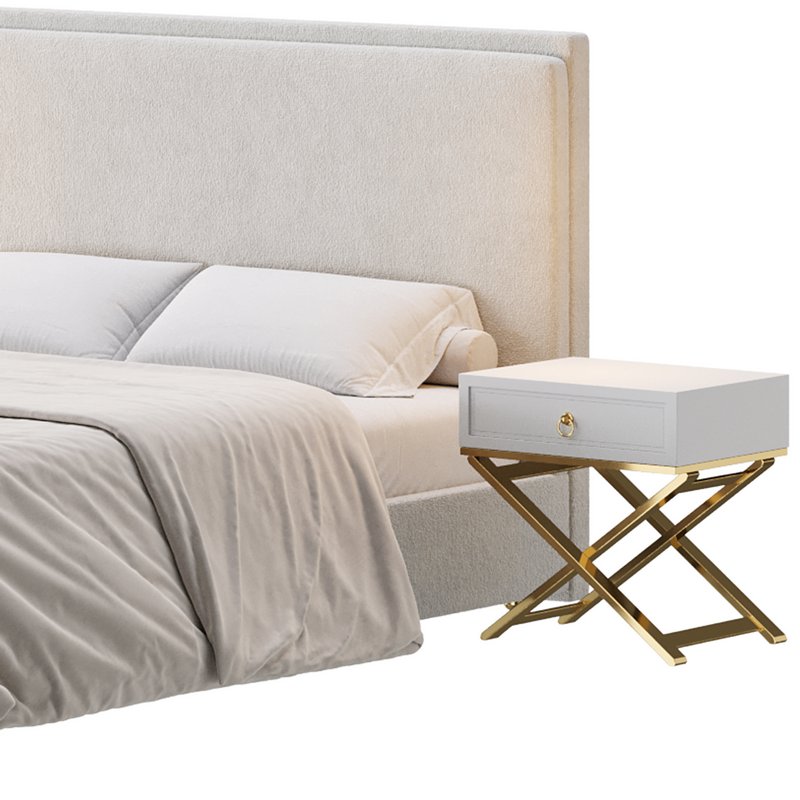 Lennon Bed in Nomad - Image 14