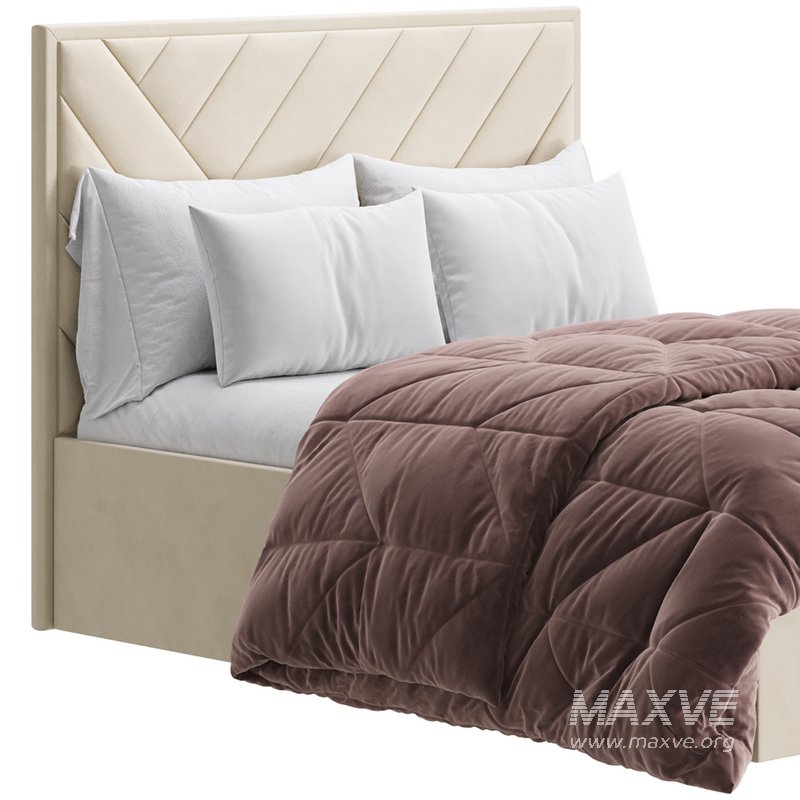 House Beautiful Jay Velvet-Finish Ottoman Bed - Image 14