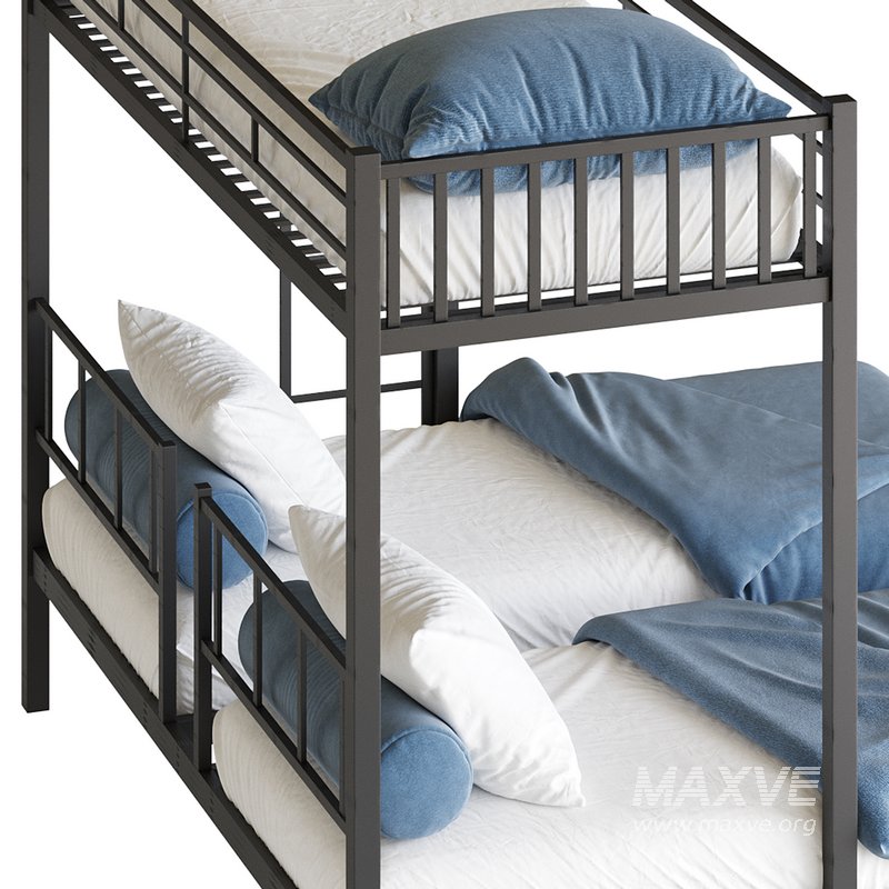 Metal Triple Bunk Beds - Image 13
