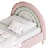 Rainbow Kids Velvet Finish Bed - Thumbnail 14