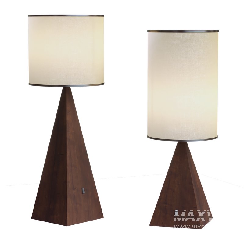 Wooden Desk Lamp - Image 1
