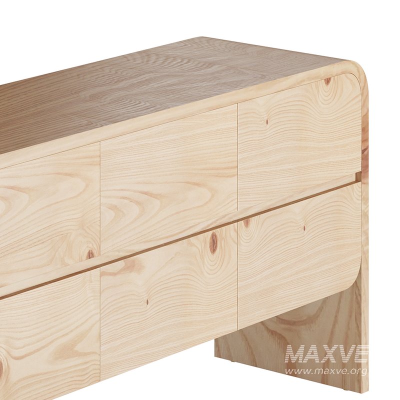 Cortez Natural Floating Dresser by Leanne Ford - Image 14