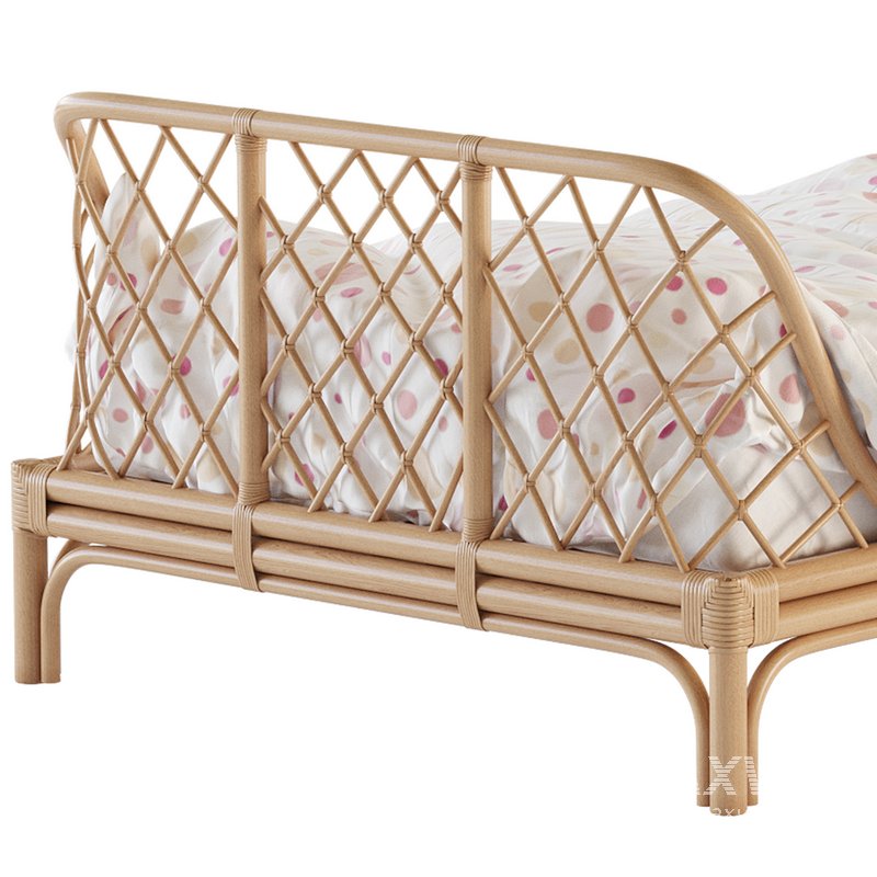 Katsuki Rattan Bed - Image 13