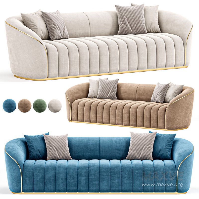 Edmont Sofa By Cazarina - Image 1