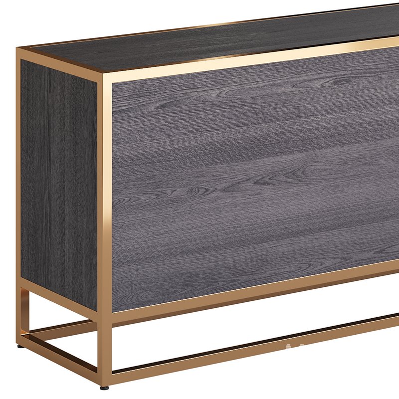 Oxford Black 6-Drawer Dresser - Image 15