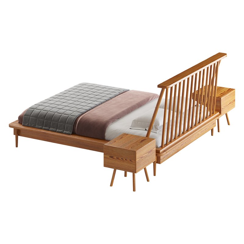 Walker Edison Modern Boho bed - Image 15