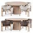 Bakergo Dining Table- Bay Chair - Thumbnail 1