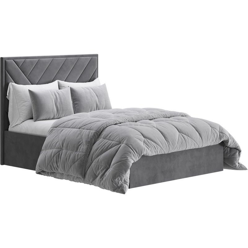 House Beautiful Jay Velvet-Finish Ottoman Bed - Image 15