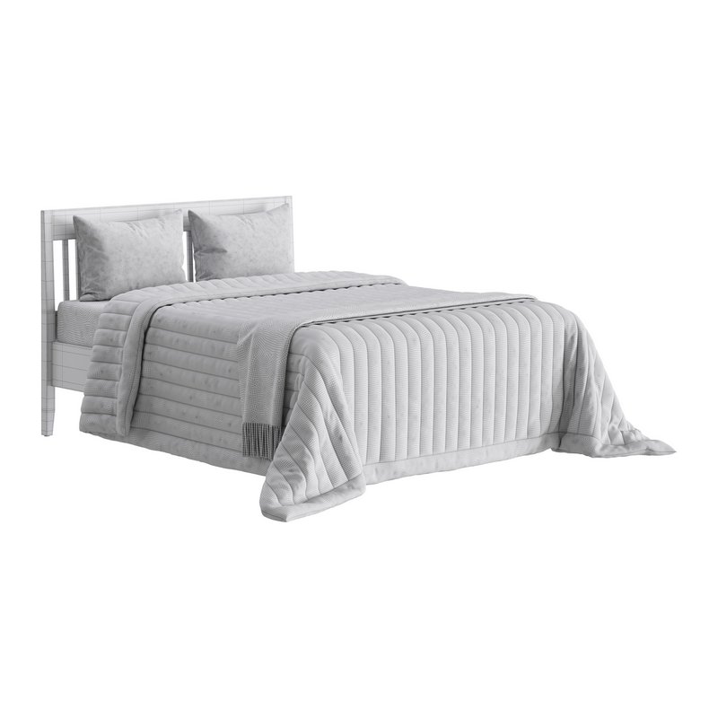 IDANAS bed frame white quenn - Image 16