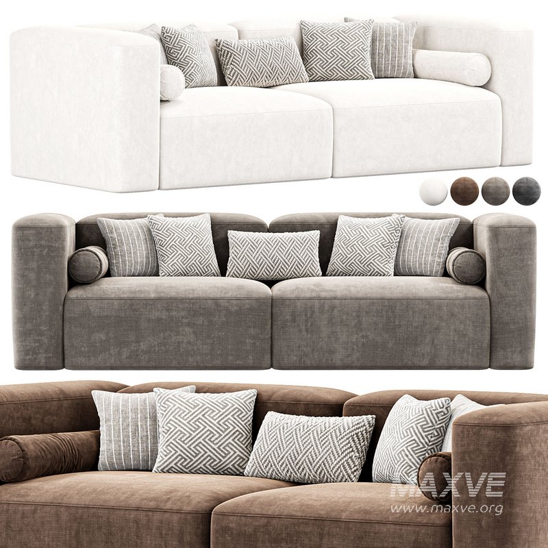 Mags 2 Seater Combination 1 Sofa By Hay - Image 1