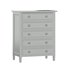 Harbor Grey 5-Drawer Chest - Thumbnail 1