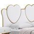 Glam Upholstered Headboard Bed - Thumbnail 17