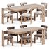 Milanese Luxury Dining Room Table- Hygiea Chair - Thumbnail 5