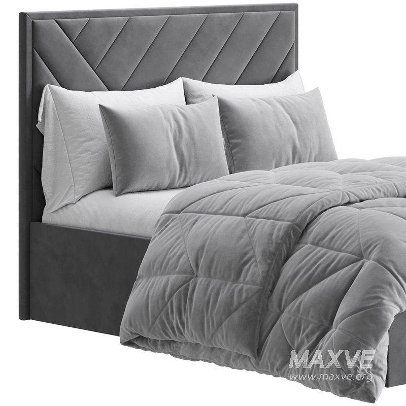 House Beautiful Jay Velvet-Finish Ottoman Bed - Image 17