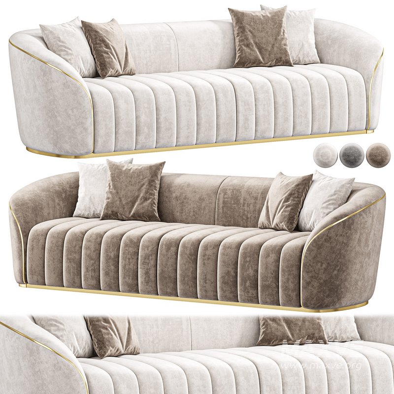 Edmont Sofa By Cazarina - Image 3