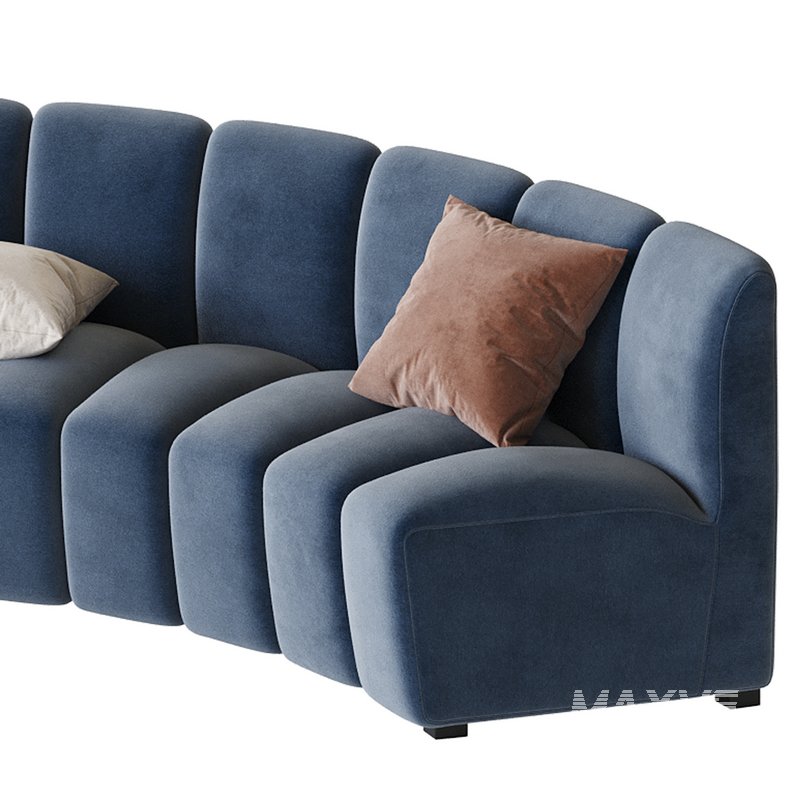 Lando modular curved seat - Image 16