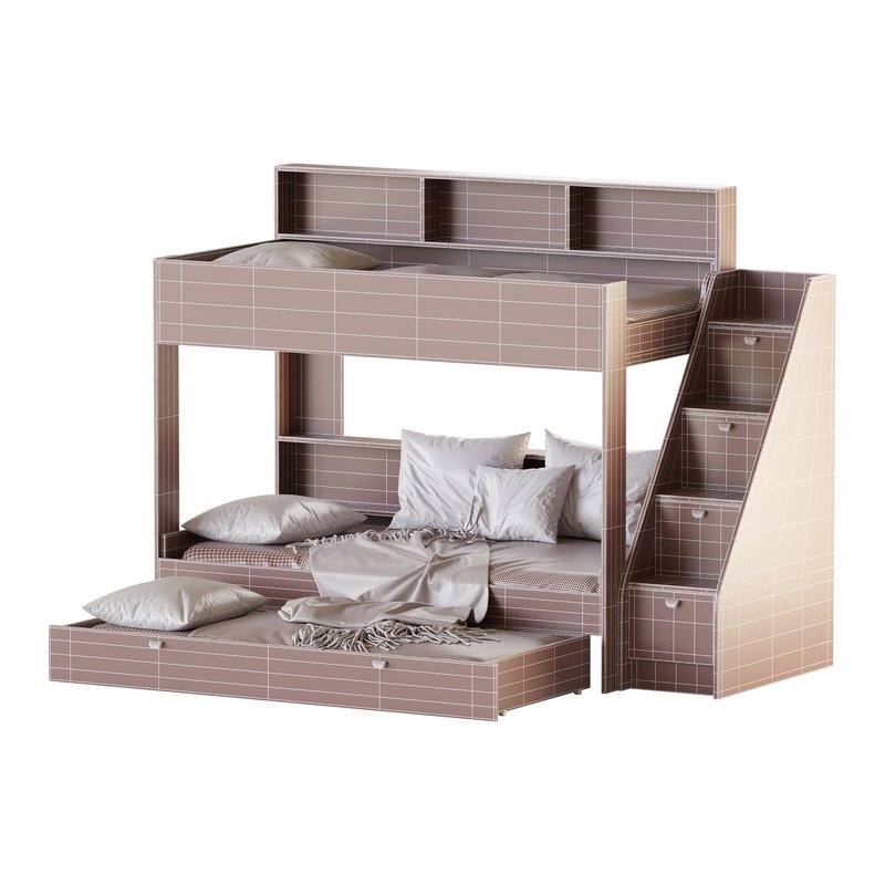 Three-tier bed Golden Kids 10 - Image 16