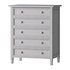 Harbor Grey 5-Drawer Chest - Thumbnail 17