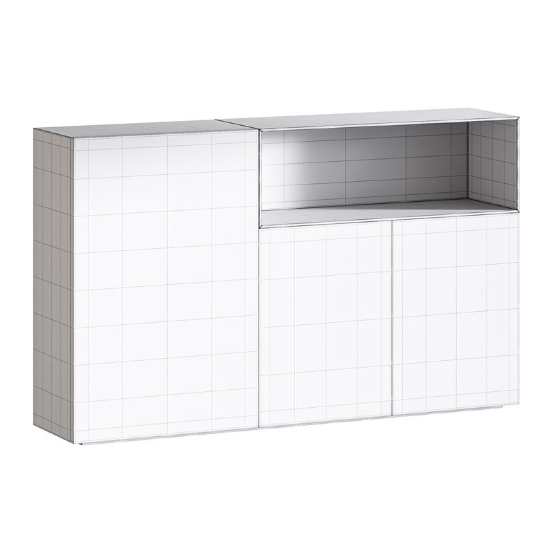 36e8 Glass Sideboard 07 - Image 16