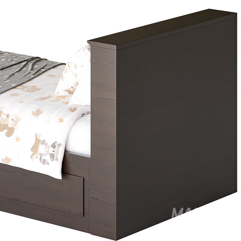 Mainstays Mates Storage Bed with Bookcase Headboard - Image 16