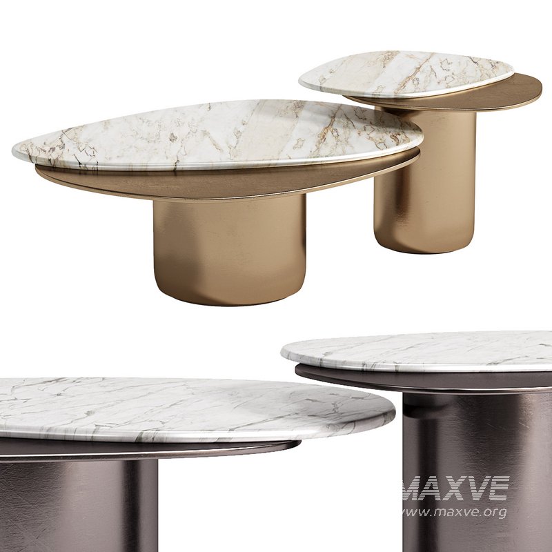 Natuzzi Italia Splash Coffee Table - Image 1