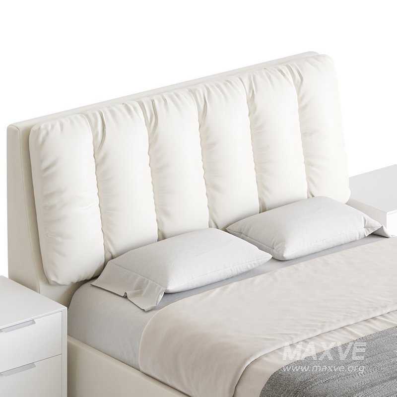 White Modern Twin Bed - Image 17