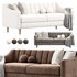 Olive Sofa Wood Legs By Westelm - Thumbnail 1
