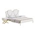 Glam Upholstered Headboard Bed - Thumbnail 16