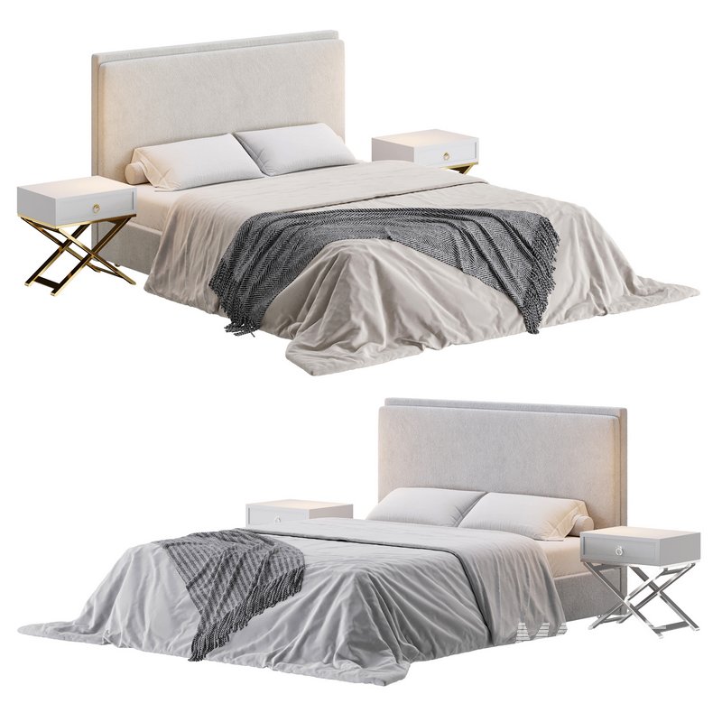 Lennon Bed in Nomad - Image 1